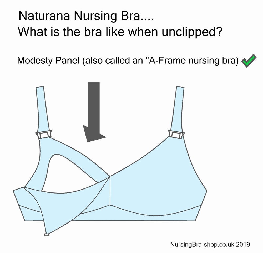 Naturana Soft Nursing Bra white order online