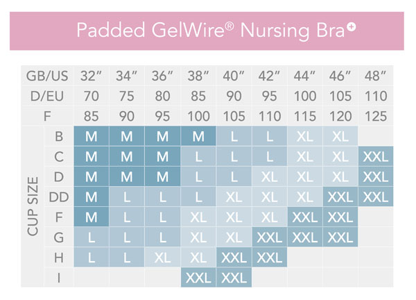 Carriwell Padded GelWire® Support Nursing Bra In White Ideal For